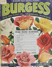 Cover of: Burgess Seed and Plant Co., our 35th year, 1948