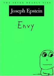 Cover of: Envy by Joseph Epstein