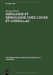 Cover of: Idéologie Et Sémiologie Chez Locke Et Condillac: La Question De Lautonomie Du Langage Devant La Pensée