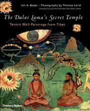 Cover of: The Dalai Lama's secret temple: Tantric wall paintings from Tibet
