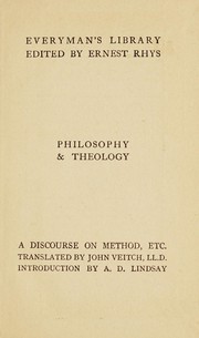 Cover of: A discourse on method by René Descartes