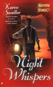 Cover of: Night Whispers (Haunting Hearts Romance Series)