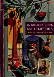 Cover of: The Golden Book Encyclopedia: VOLUME XI—NAVY TO PARASITES