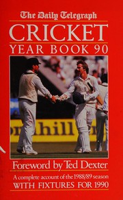 Cover of: "Daily Telegraph" Cricket Year Book