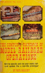 Cover of: The complete handbook of model railroad operations