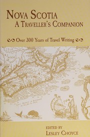 Cover of: Nova Scotia: A Traveller's Companion: Over 300 Years of Travel Writing