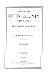 Cover of: History of Door County, Wisconsin: The County Beautiful