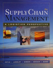 Cover of: Supply Chain Management: A Logistics Perspective (with Student CD-ROM)