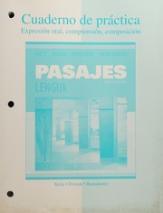 Cover of: Workbook/Laboratory manual t/a Pasajes