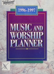 Cover of: Music and Worship Planner 1996-1997
