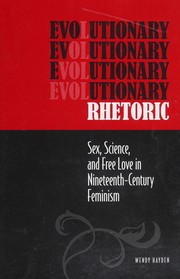 Cover of: Evolutionary rhetoric by Wendy Hayden