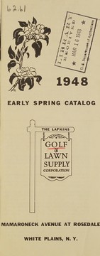 1948 early spring catalog by Golf and Lawn Supply Corp