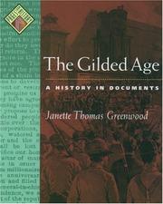 Cover of: The Gilded Age: A History in Documents (Pages from History)