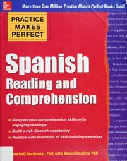 Cover of: Spanish reading and comprehension