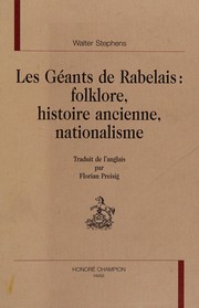 Les géants de Rabelais by Walter Stephens