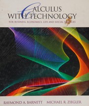 Cover of: Calculus with technology: for business, economics, life, and social sciences