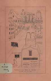 Cover of: Old houses in Salem