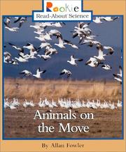 Cover of: Animals on the Move (Rookie Read-About Science)
