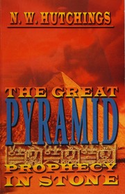 Cover of: The Great Pyramid: prophecy in stone