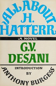Cover of: All about H. Hatterr: a novel