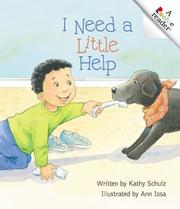 Cover of: I need a little help