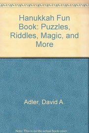 Cover of: Hanukkah fun book: puzzles, riddles, magic, and more