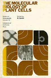 Cover of: The Molecular biology of plant cells