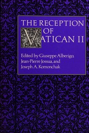 Reception of Vatican II (English and French Edition) by Giuseppe Alberigo, Jean-Pierre Jossua
