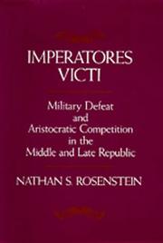 Cover of: Imperatores victi: military defeat and aristocratic competition in the middle and late republic