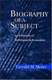 Biography of a subject : an evolution of development economics