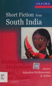 Cover of: Short Fiction From South India by 