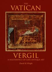 Cover of: The Vatican Vergil: a masterpiece of late antique art