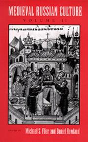 Medieval Russian culture by Henrik Birnbaum, Michael S. Flier, Michael Flier, Rowland, Daniel