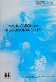 Cover of: Communication and Interpersonal Skills