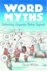 Cover of: Word myths