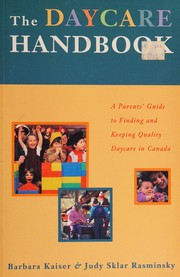 Daycare Handbook by Barbara; Raminsky, Judy Sklar Kaiser