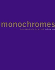 Monochromes : from Malevich to the present