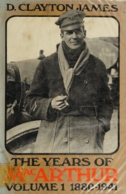 Cover of: The years of MacArthur: 1880-1941