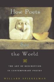 How poets see the world : the art of description in contemporary poetry