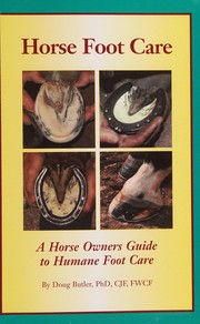 Horse Foot Care by Doug Butler