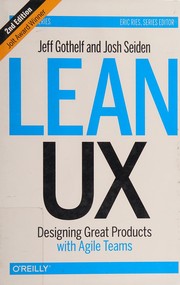 Lean UX by Jeff Gothelf