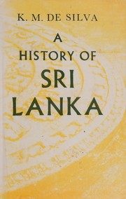 Cover of: A history of Sri Lanka