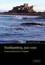 Cover of: Northumbria, 5001100 by David Rollason