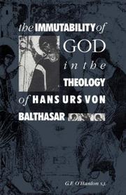 The immutability of God in the theology of Hans Urs von Balthasar