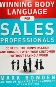 Cover of: Winning body language for sales professionals