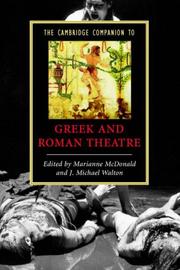 The Cambridge companion to Greek and Roman theatre