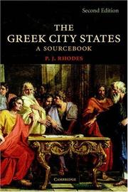 The Greek city states by P. J. Rhodes