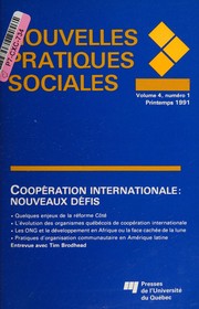 Coopération internationale by Yao Ayekotan Assogba, Louis Favreau, Guy Lafleur