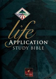 Cover of: Life Application Study Bible, New Living Translation