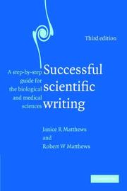 Successful scientific writing : a step-by-step guide for the biological and medical sciences